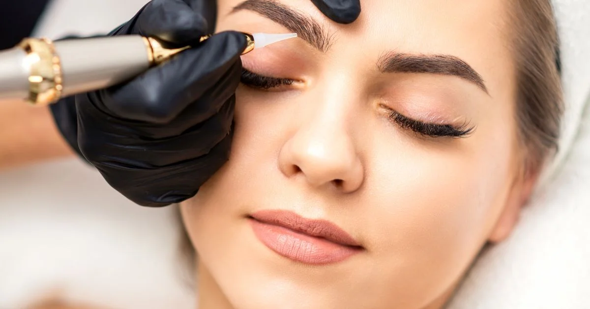 Microshading is a cosmetic tattoo technique designed to enhance the appearance of eyebrows by implanting pigment into the upper layers of the skin using a handheld tool or a machine with fine needles.